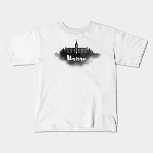 Warsaw watercolor Kids T-Shirt